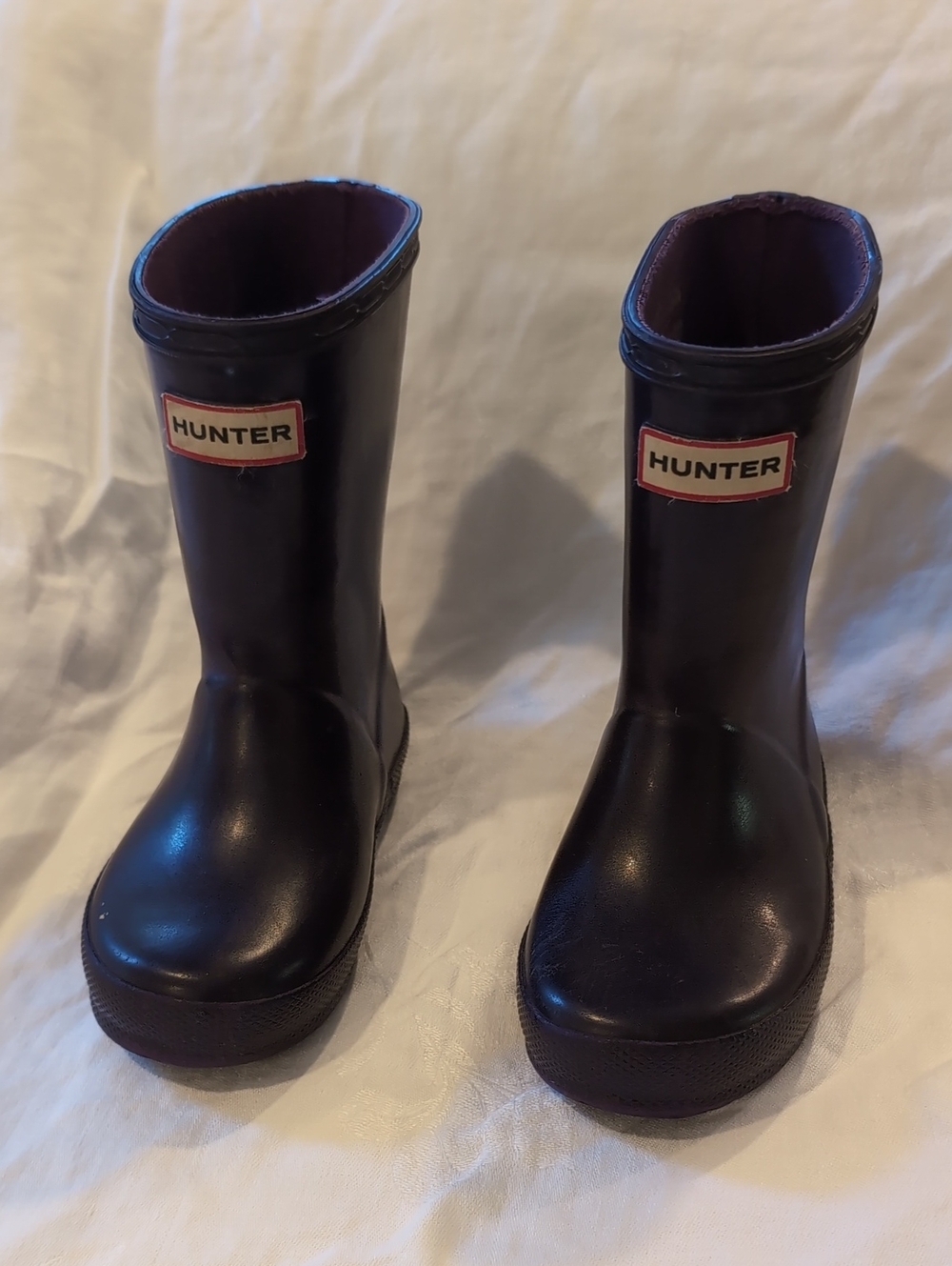 Hunter Kids First Classic Rain Boot Black Rain Boots